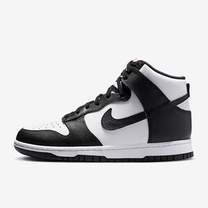 Nike Women’s High-Top Sneakers in Black and White